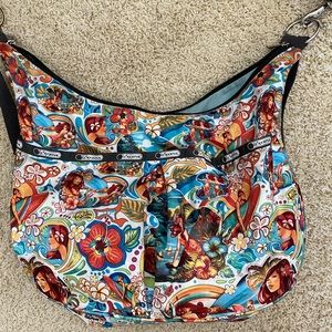 LeSportSac Diaper bag Crossbody, Hawaii print